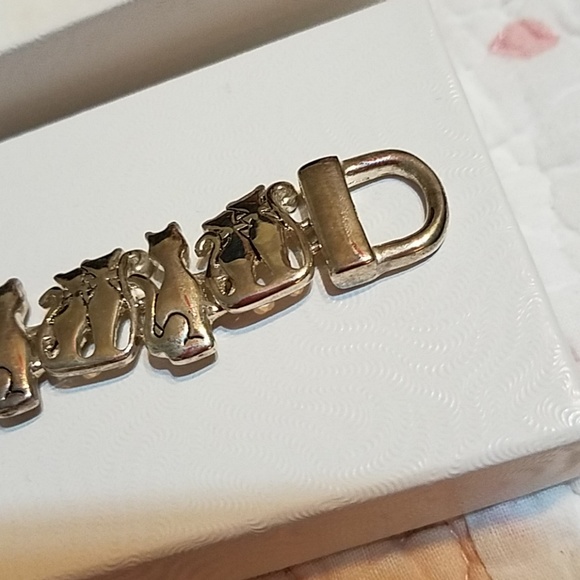 Kitty Corner cat kitten bracelet NIB - Picture 4 of 5